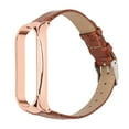 thumbnail image 1 of Quick Release Leather Watch Bands Leather Watch Strap Leather Wrist Watch Band Leather Bands For  Mi Band 6 Watch Strap For  Mi Band 5 Quick Release Leather Watch Bands Bamboo, 1 of 8