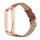thumbnail image 2 of Correa Correas De Reloj De Cuero De Liberación Rápida Correas De Reloj Con Patrón De Bambú Reemplazo De Correa De Reloj Inteligente Para Mi Band 6 5 NFC, 2 of 7
