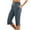 #Yoga Capris_1 Gray, variant on Yoga Capris For Womens Summer Cropped Cut-Out Golf Capri Pants Lace-Up Elastic Waist Leggings Light Breathable Sweatpants Hiking Outdoor Camping Fishing Capris Pants with Pockets