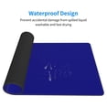 thumbnail image 4 of Bingfone Navy Large Gaming Mouse Pad,Extended Desk Mousepad With Stitched Edges,Non-Slip Base,Water Resist Keyboard Pad For Gamer, Office & Home, 29.5 X 16 In, 4 of 9