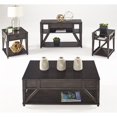 thumbnail image 2 of Progressive Furniture Consort Wood Sofa Console Table in Midnight Oak Brown, 2 of 2