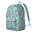 thumbnail image 2 of Durable Student Backpack Featuring Artistic Butterfly and Floral Prints, Large Capacity and Waterproof, 2 of 5