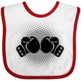 thumbnail image 3 of Inktastic Boxing Gloves Sports Boys or Girls Baby Bib, 3 of 4