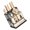 Chopstick Drum Knife, variant on Heavy Duty ABS Cutter Stand With Integrated Chopstick Holder Modern Kitchen Tool Organizers For Countertop Decoration An