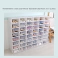 thumbnail image 3 of 12Pcs Shoe Box Transparent Drawer Case Dustproof Plastic Shoes Storage Container Storage Box for toys Shoes Box Shoe Organizer, 3 of 7
