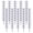100 PCs, variant on Push Pins, Clear Thumb Tacks, Plastic Wall Fasteners, Flat Head Lightweight Pushpins with Storage Box, Practical Fasteners for Bulletin Board Cork Board Home Office Paper Fixing,50 PCs