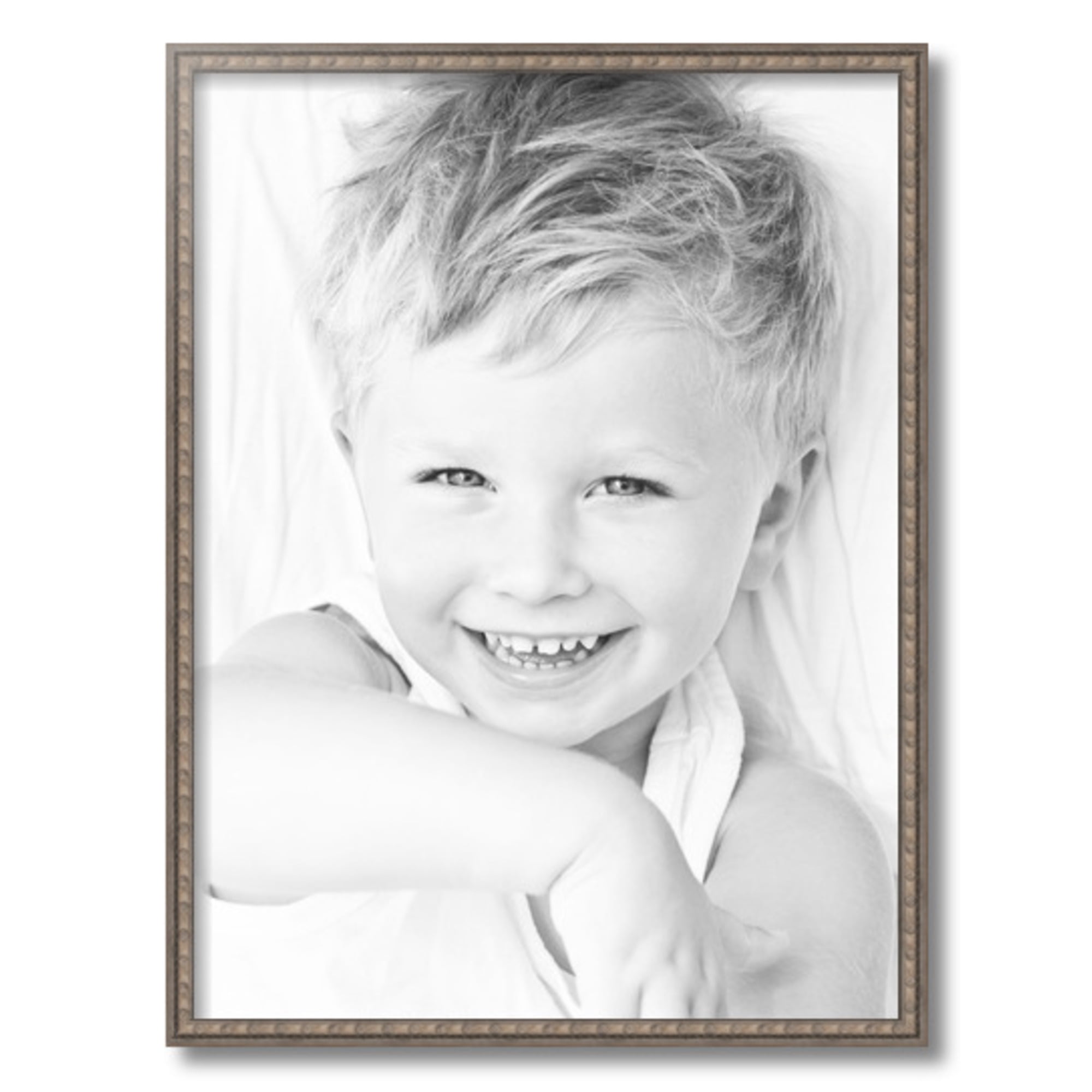 ArtToFrames 18" x 24" Silver Picture Frame, 18x24 inch Multi Wood Poster Frame (WOM-4756)