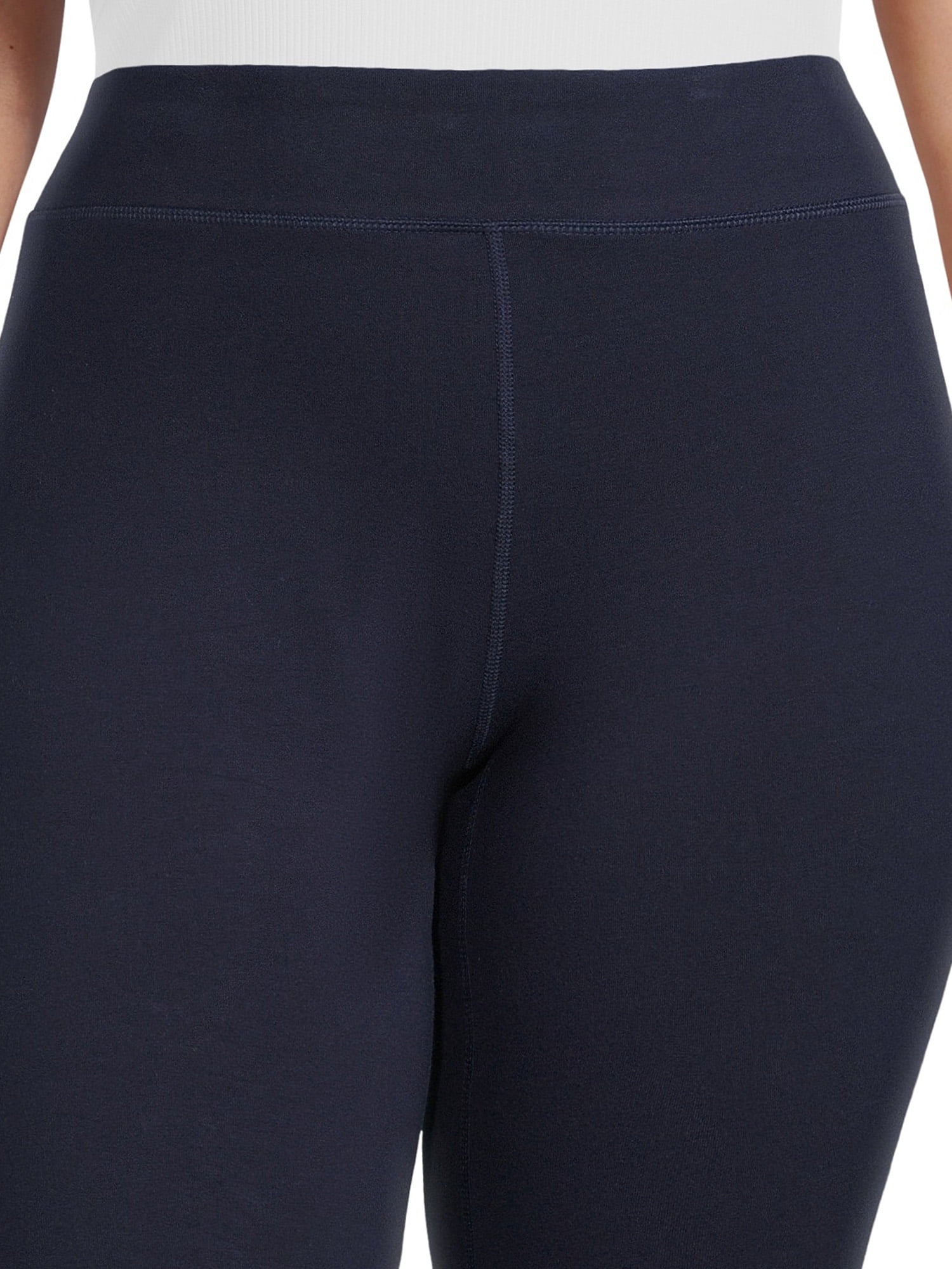 Athletic Works Women’s and Women's Plus Stretch Cotton Blend Straight Leg Pants