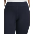thumbnail image 4 of Athletic Works Women’s and Women's Plus Stretch Cotton Blend Straight Leg Pants, 4 of 7