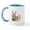 White/Blue Inside, variant on CafePress - Easter Bunny Shih Tzu Mug - 11 oz Ceramic Mug - Novelty Coffee Tea Cup