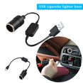 thumbnail image 1 of Enchufe de encendedor de cigarrillos de coche Usb 5v a 12v macho a hembra adaptador convertidor de corriente Kuyhfg Bienvenido a Kuyhfg, 1 of 4