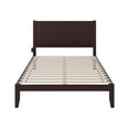 thumbnail image 4 of AFI NoHo 14" Queen Wood Platform Bed Frame with Modern Panel Headboard, Espresso, 4 of 7
