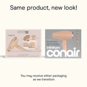 INFINITI PRO CONAIR Ionic Ceramic Hair Dryer with Professional AC Motor and 4 Attachments