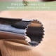 thumbnail image 4 of Paquete de 2 descorazonadores de manzanas Meskcv Acero inoxidable negro, 4 of 5