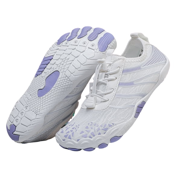ROSOZ Unisex Quick-Dry Barefoot Water Shoes, Non-Slip Aqua Beach Sneakers