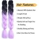thumbnail image 2 of Extensiones de trenzado de ganchillo JM Ombré 6 uds 24 pulgadas, 2 of 5