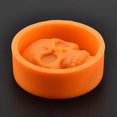 thumbnail image 3 of Moldes Para Fondant Molde de calavera para tarta, decoración de Halloween, molde para hornear jabón, utensilios de cocina para hornear (naranja), 3 of 6