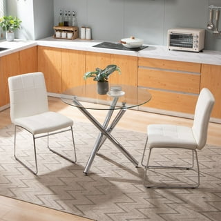 Boowill Dining Chairs in Kitchen Dining Furniture White