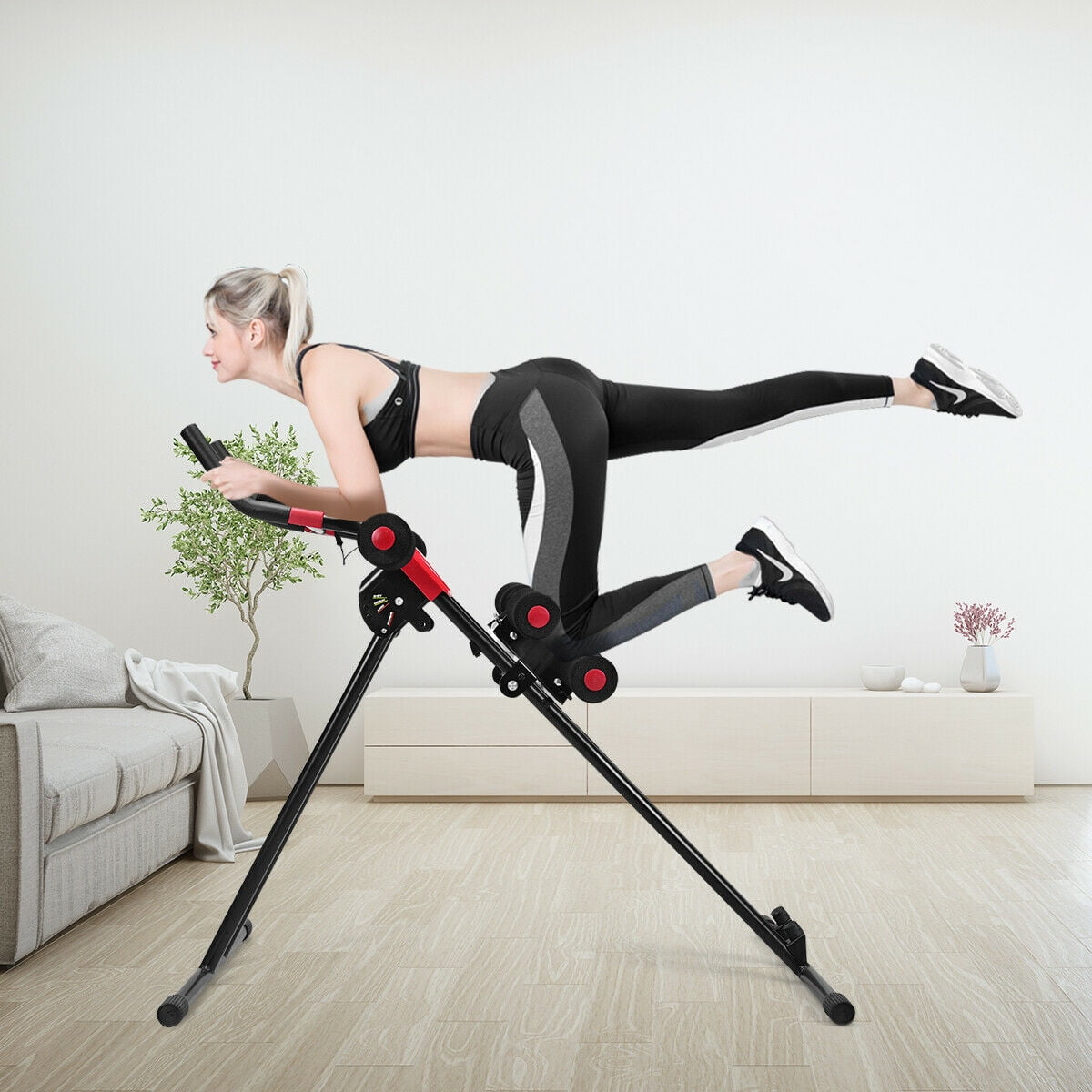 Gymax Fitness Abdominal Trainer 5 Minute Shaper Core Toner