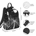 thumbnail image 2 of Easygdp Futuristic Moonlit Cityscape para Easygdp Yak - Mochila Casual Ligera y Resistente para Viaje y Senderismo para Hombres y Mujeres, 2 of 7