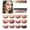 A, variant on SIfdSeng Multi Color Eye Shadow Eye Shadow Pearlescent Color Makeup Disk 12 Color Eye Shadow Disk Europe and America Eye Shadow Liquid Eyeshadow Glitter Yellow