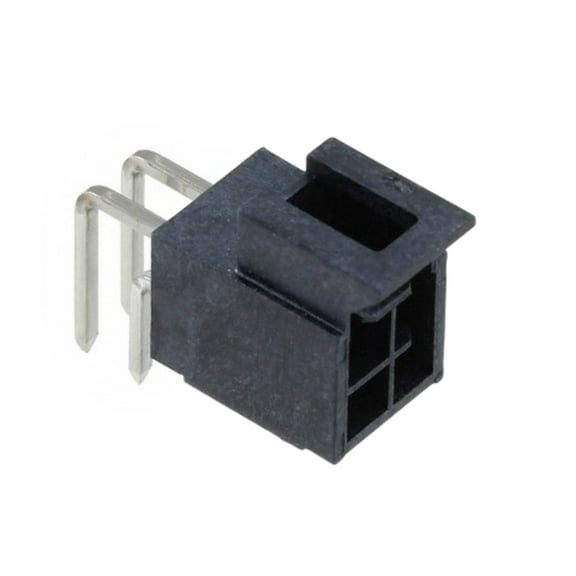 Pack of 5 1053141304 Connector Header Through Hole, Right Angle 4 position 0.098 (2.50mm)