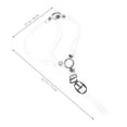thumbnail image 2 of unbranded 2Pares Accesorios Transparentes Para Desmontables Antideslizantes, 2 of 8