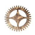 thumbnail image 1 of Ounissouiy Vintage Retro Gear Wall Art Colgante Industrial Antiguo Hotel Home Bar Decoración Elegante - 14 cm - Oro Decoración del hogar, 1 of 6