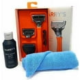 thumbnail image 3 of Harry's Razor Handle (Orange) Replacement Cartridges Post Shave Balm and Towel, 3 of 5