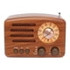 thumbnail image 1 of Minialtavoz Bluetooth retro con radio portátil vintage para casa, oficina y viajes, 1 of 9
