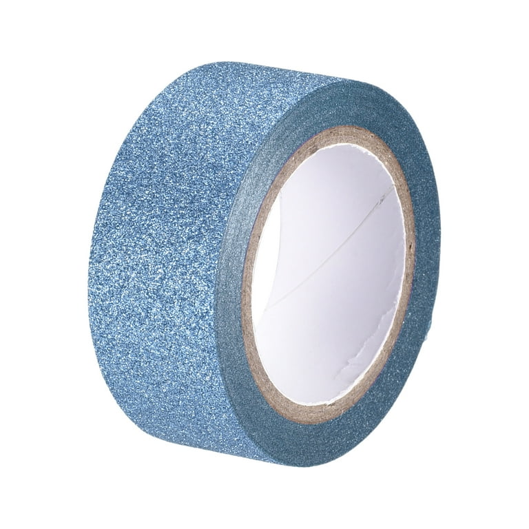 Glitter Tape, Decorative Craft Tape Blue 1.5cm x 5 M for Scrapbook, DIY  Arts, Gift Wrapping 