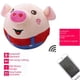 thumbnail image 3 of Pelota musical que rebota de Superman, pelota de payaso, algas marinas, cerdo que rebota, juguetes de peluche parlantes para niños, 3 of 4