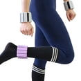 thumbnail image 2 of Ueasy Wrist Weights Set of 2, 1lb Adjustable Silicone Weighted Bangles for Women & Men, Wearable Ankle Weights for Yoga, Pilates, Dance, Strength Training, Running and Pool Exercises, 2 of 7