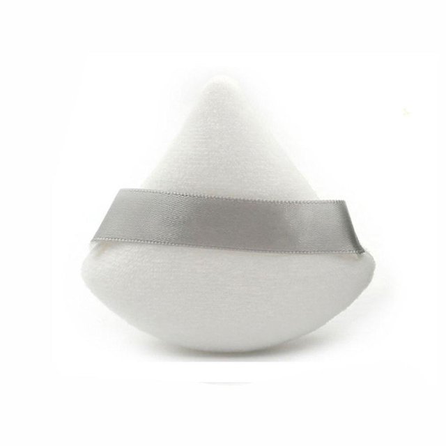 Triangle Soft Powder Puff Flours Mini Face Makeup Sponge Foundation Puff Cosmetics Tool zhangyuxiang LED