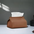 thumbnail image 4 of Tissue Box Leather Tissue Box Bedroom Living Room Desktop Tissue Organiser Home Tissue Sets, Usupdd 2025 Tissue Box Leather Tissue Box, 4 of 6