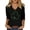 Black, variant on Bibifish Womens Tees Basic Casual Soft Stretch Slim Fit V Neck Long Sleeve Tees Spring Daily Casual Outdoor Stylish Top