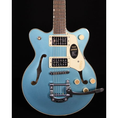 Gretsch G2655T Streamliner Center Block Jr. Double-Cut with Bigsby, Laurel FB, Arctic Blue