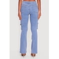 thumbnail image 5 of Women's VIP Mid Rise Bootcut Cargo Jeans, 5 of 5