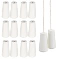 thumbnail image 1 of 12 Pcs White Blinds Wood Cord Pulls Blind Wood Cord Tassels Window Pulls Ends Wooden Cord Knob, 1 of 2