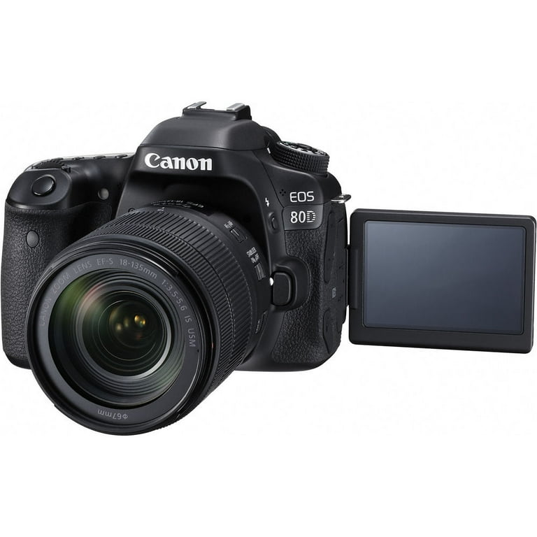 Amazon.com : Canon EOS 80D Digital SLR Kit with EF-S 18