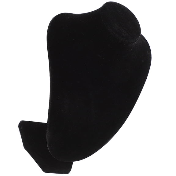 GOOHOCHY Bust Necklace Display Stand Necklace Promotion Travel 16.00X10.00X10.00CM Black