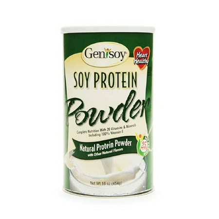 Genisoy naturelle de protéines de soja en poudre - 16 Oz