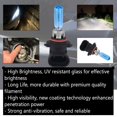 thumbnail image 3 of 6000K Luz blanca fría + 100W Bombilla de luz alta y baja para faros delanteros, kit de reparación de faros universal/bombilla de luz antiniebla para coche, camión, SUV, 3 of 5