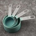 thumbnail image 2 of Plastic Measuring Spoon Measuring Cup With Stainless Steel Handle Measuring Spoon Set Of 4 Pieces With Graduated Measuring Cup Measuring Spoon Baking, 2 of 4