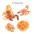 thumbnail image 2 of 1 Set Life Cycle Toy Household Simple Simulation Model Educational Toys Exquisite Interesting Scorpion Models for Home School Black Red, 2 of 10
