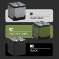 thumbnail image 4 of Folding Toilet Portable Outdoor Folding Toilet Strong Bearing Capacity Reusable Trash Can For Camping Hiking Trips, 4 of 5