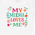 thumbnail image 4 of Inktastic My Meema Loves Me Girls Girls Baby Bodysuit, 4 of 5