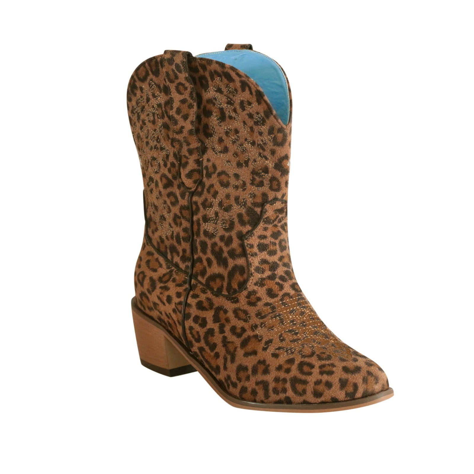 women's cheetah print cowboy boots