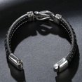 thumbnail image 2 of To My Son/grandson Bracelet With Crads, Men\'s Bracelet, Son/grandson Inspirational Birthday Gift For Men, 2 of 3