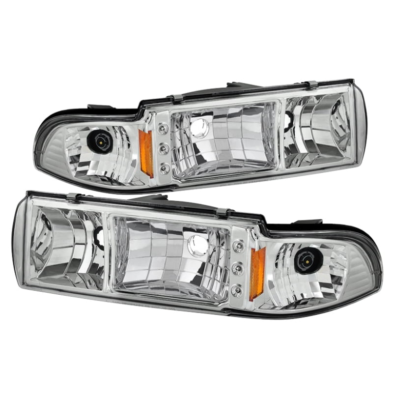 Xtune Chevy Caprice 9196 / Impala 9196 1Pc LED Crystal Headlights
